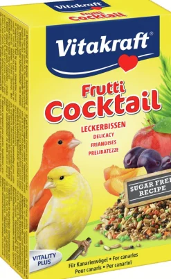 Vitakraft Kanarie Fruit-Cocktail - Vogelsnack - 200 g