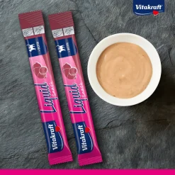 Vitakraft Liquid Snack Met Biotine - Kattensnack - Leverworst 6x15 g