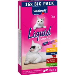 Vitakraft Liquid Snack Multipack - Kattensnack - Kip Rund 240 g