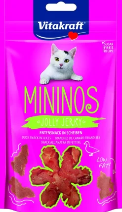 Vitakraft Mininos Jolly Jerky - Kattensnack - Eend 40 g