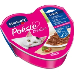 Vitakraft Poésie Creation In Saus Alu 85 g - Kattenvoer