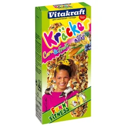 Vitakraft Ratten Kracker Corn/Fruit - Knaagdiersnack - 2 stuks