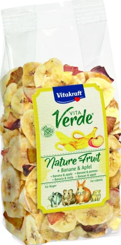 Vitakraft Vita-Verde Banaan En Appel - Knaagdiersnack - 100 g