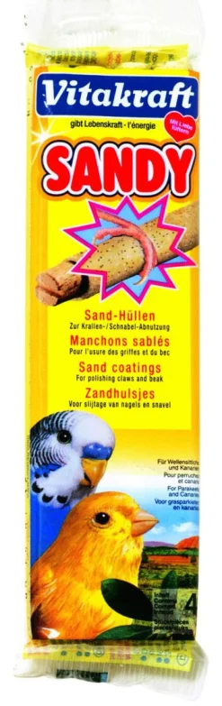 Vitakraft Zandhulsjes Sandy - Vogelverblijven - 4 stuks Small