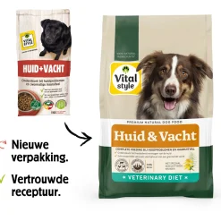 Vitalstyle Huid & Vacht - Hondenbrokken - 3 kg