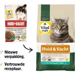 Vitalstyle Huid & Vacht - Kattenbrokken - 1.5 kg