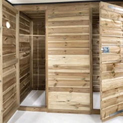 Voldux Volière R10 Links - Vogelverblijven - 391x200x190 cm Bruin