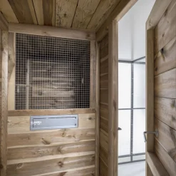 Voldux Volière R10 Rechts - Vogelverblijven - 391x200x190 cm Bruin