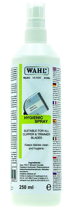 Wahl Scheerkop Hygienic Spray - Hondenvachtverzorging - 250 ml