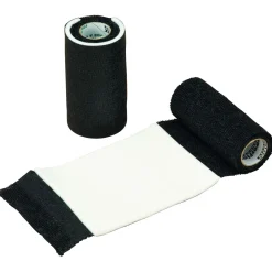 Waldhausen Bandages Power Flex Bij Wonden - Paardenverzorging - Zwart per stuk