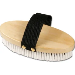 Waldhausen Borstel Medium - Paardenverzorging - 19.5x2.5 cm Natural Zwart Wit Medium