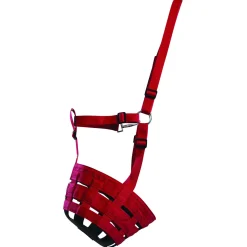 Waldhausen Grasmuilkorf Gevoerd Zwart - Paardenaccessoires