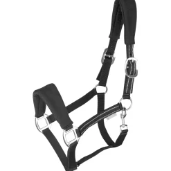 Waldhausen Halster Alcantara Zwart - Paardenhalster