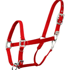 Waldhausen Halster Premium Classic Rood - Paardenhalster