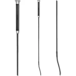 Waldhausen Luxe Dressuurzweep Met Gelgrip Zwart - Rijbenodigdheden