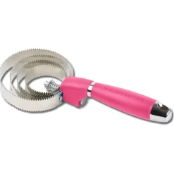 Waldhausen Metalen Rosborstel Met Gelgrip 24 cm - Paardenverzorging