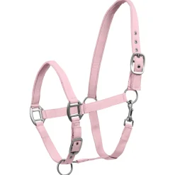 Waldhausen Perlon Satin - Halster - Lichtroze Pony