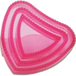 Waldhausen Rosborstel Hartvorm - Paardenverzorging - 10 cm Pink
