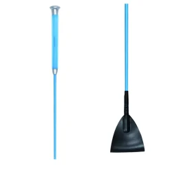 Waldhausen Springzweep Gelgrip - Rijbenodigdheden - 65 cm Blauw Met Gelgrip