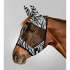 Waldhausen Vliegenmasker Zebra - Anti insect - Zwart Wit Print Pony