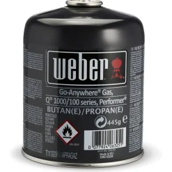 Weber Gasbusje Q 100/1000. Q 120/1200. Performer Touch-N-Go - Barbecue -