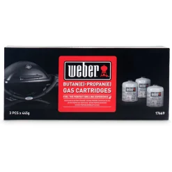 Weber Gasbusjes Driepak - Barbecue - 3x450 g