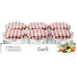Weck Jampot Twist-Off Deksel 230ml - Inmaken - 6 stuks