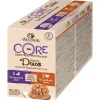 Wellness Core Duos Poultry Selection Multi-Pack - Kattenvoer - Mix 6x79 g