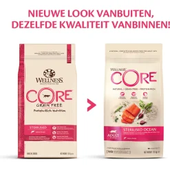 Wellness Core Grain Free Cat Sterilised Zalm - Kattenvoer