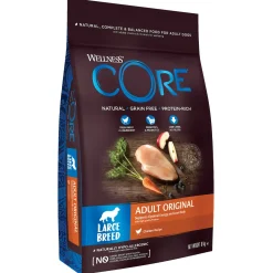 Wellness Core Grain Free Dog Large Breed Adult Kip - Hondenvoer