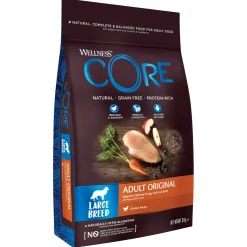 Wellness Core Grain Free Dog Large Breed Adult Kip - Hondenvoer