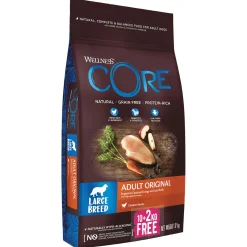 Wellness Core Grain Free Dog Large Breed Adult Kip - Hondenvoer