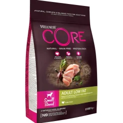 Wellness Core Grain Free Dog Small Breed Adult Low Fat - Hondenvoer - Kalkoen 5 kg