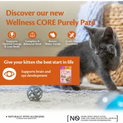 Wellness Core Purely Pate Kitten - Kattenvoer - Kip Tonijn Eend 85 g