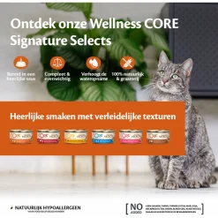 Wellness Core Signature Selects Flaked 79 g - Kattenvoer