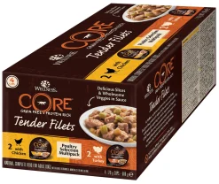 Wellness Core Tender Filets Poultry Multi-Pack - Hondenvoer - Mix 4x170 g