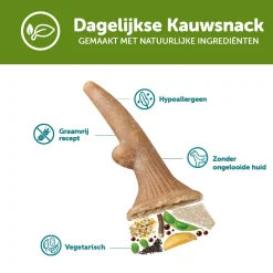Whimzees Antler Stazak - Hondensnacks - 24 stuks Small