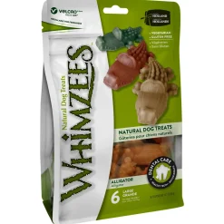 Whimzees Krokodil Stazak - Hondensnacks - Denta 11.7 cm 6 stuks Large