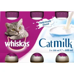 Whiskas Catmilk 3-Pack - Kattensnack - Melk 200 ml