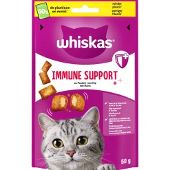Whiskas Immune Support - Verwensnacks - Kip 50 g