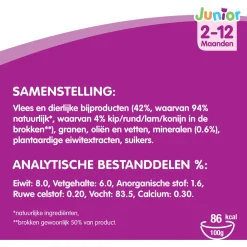 Whiskas Junior Classic In Saus - Kattenvoer - 12x100 g