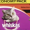 Whiskas Multipack Maaltijdzakjes Adult Vlees Groente - Kattenvoer - 40x100 g