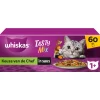 Whiskas Tasty Mix Keuze Van De Chef In Saus Maaltijdzakjes - Kattenvoer - 60x85 g
