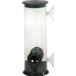 Wildbird Discovery Raamsilo Zaden - Voersilo - 9x7x21 cm Groen