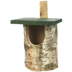 Wildbird Vbn Nestkast Berk Halfholen - Broeden - 22x18x30 cm