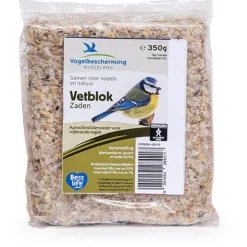 Wildbird Vbn Vetblok Met Zaden - Tuinvogelvoer - 11.5x10x3 cm 350 g