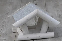 Wildbird Voederhuis Whitewash Grijs Dak - Voederhuis - per stuk