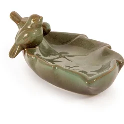 Wildbird Waterschaal Almsee - Vogel - Voerbak- Drinkbak - 32x18x12 cm Groen