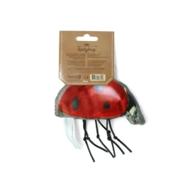 Wildlife Lieveheersbeestje - Kattenspeelgoed - Rood Zwart Wit