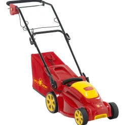 Wolf-Garten Elektromaaier A340e - Grasmaaier - 34 cm 30 l Rood Geel 1400 Watt